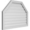 Ekena Millwork Octagonal Top Surface Mount PVC Gable Vent w/ 2"W x 1-1/2"P Brickmould Frame, 36"W x 26"H GVPOT36X2602SF - alternate 4